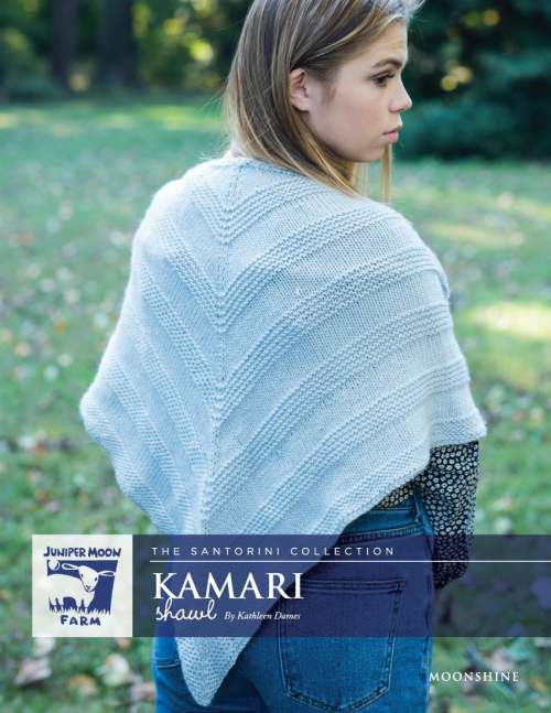 Model photograph of "Kamari Shawl"