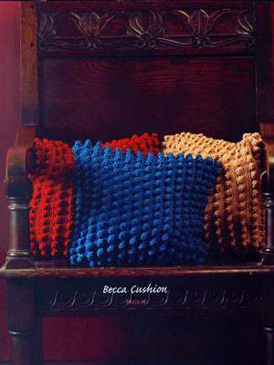 Model photograph of "Becca (Cushion)"