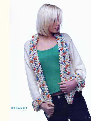 Model photograph of "Kynance Jacket "