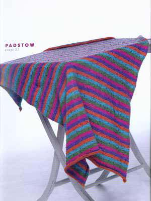 Model photograph of "Padstow Throw "