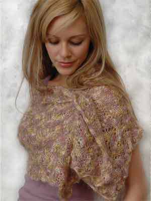 Model photograph of "Shawl"