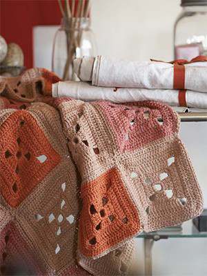 image preview of design 'Crocheted Throw'