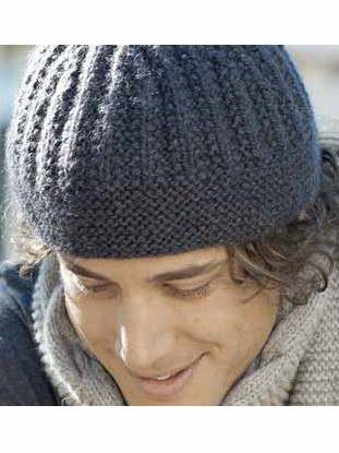 Model photograph of "MENS BEANIE"