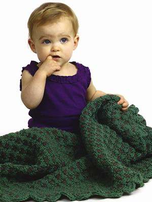 image preview of design 'Trellis Stitch Blanket'