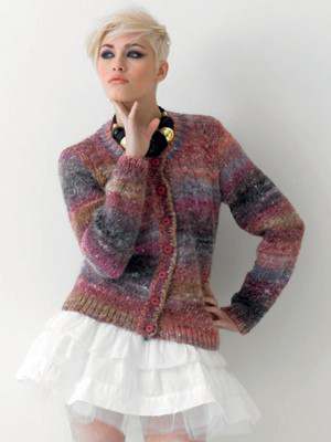 image preview of design 'Cable Bodice Cardigan'