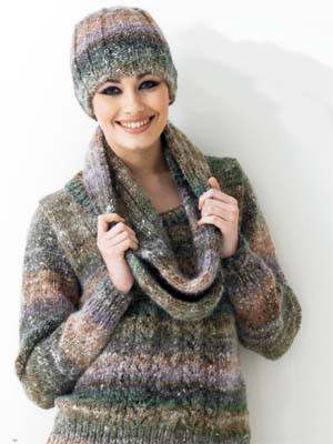 image preview of design 'Ribbed Hat & Scarf'