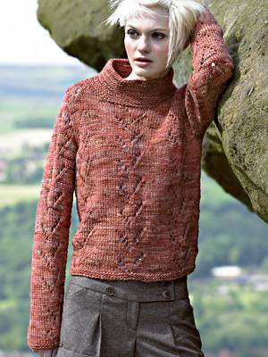 Model photograph of "Liwen Sweater"