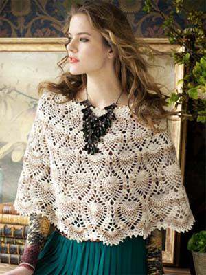 image preview of design 'p078 - Lacy Capelet'