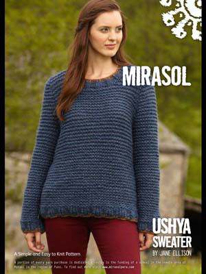 Model photograph of "Ushya Sweater"