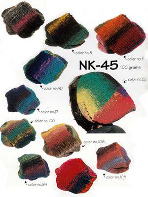 Model photograph of "Kureyon Slouchy Hat [NK-45]"