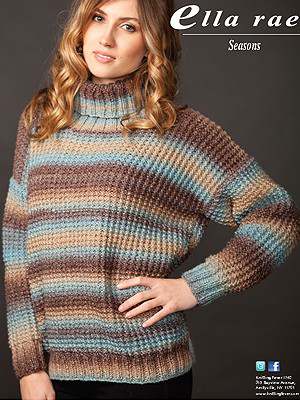 Model photograph of "Seasons Sweater"