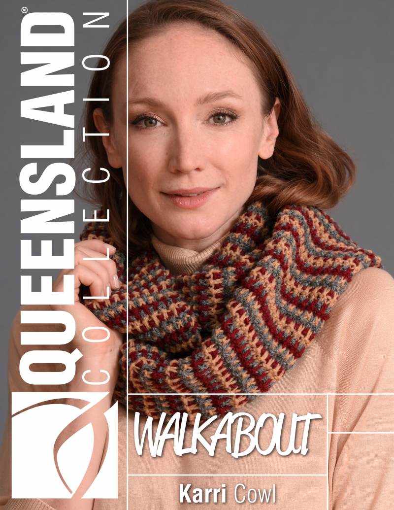 Renee Scarf Knit Kit in Walkabout Organic Shetland Wool – Simmons Natural  Bodycare