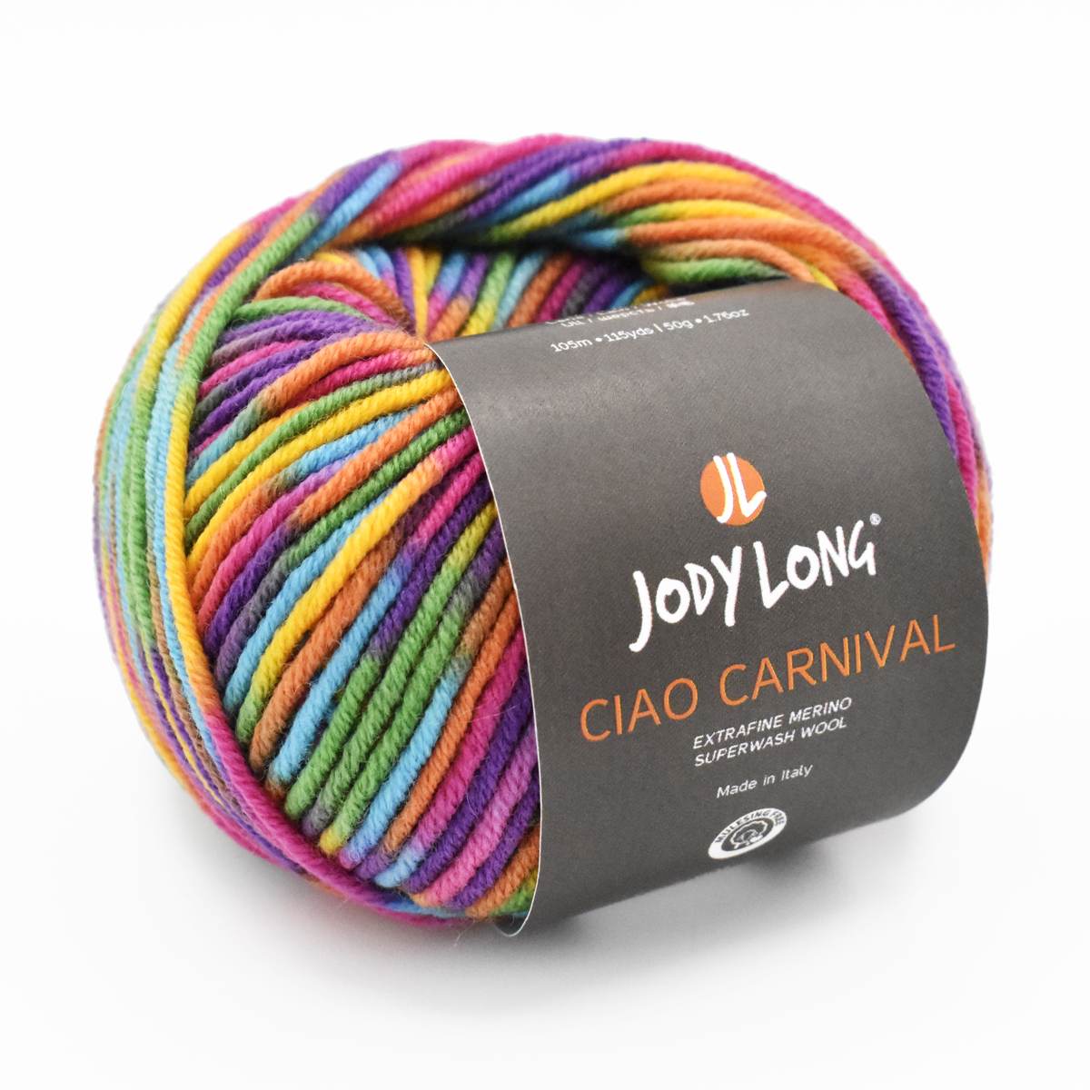a skein of Ciao Carnival