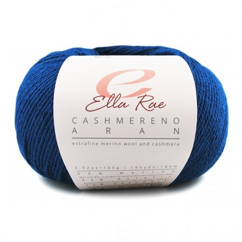 color 46 Denim Ella Rae Classic 100% wool yarn 